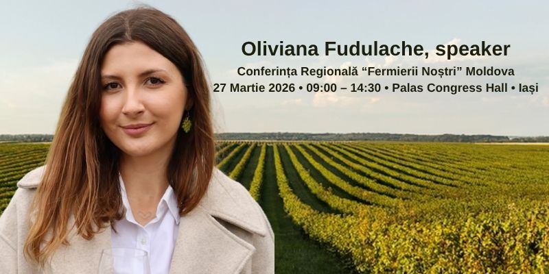 Oliviana Fudulache Director Marketing, Ferma Bogdănești și Da Bacco, Bacău